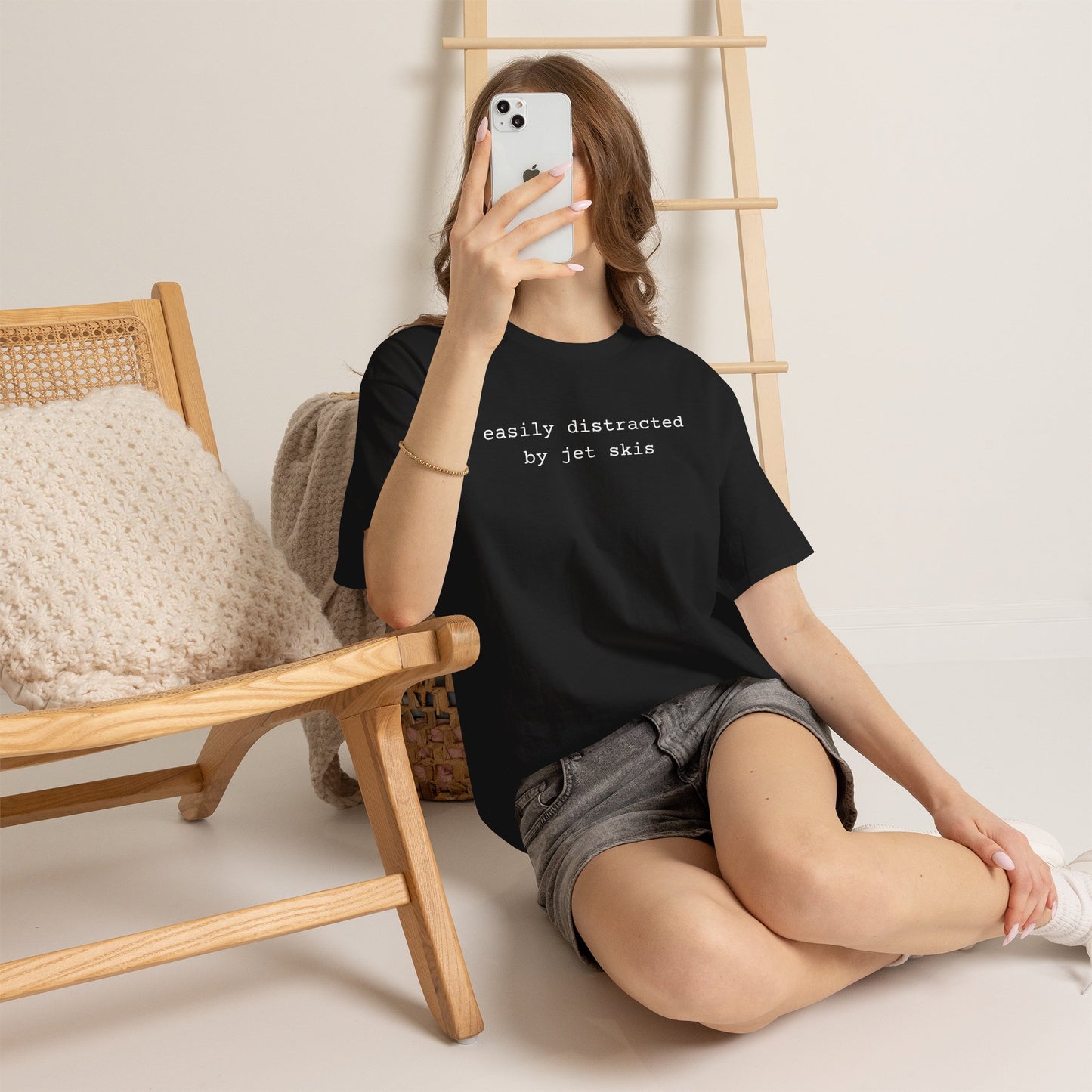 Distracted by Jet Skis Tee