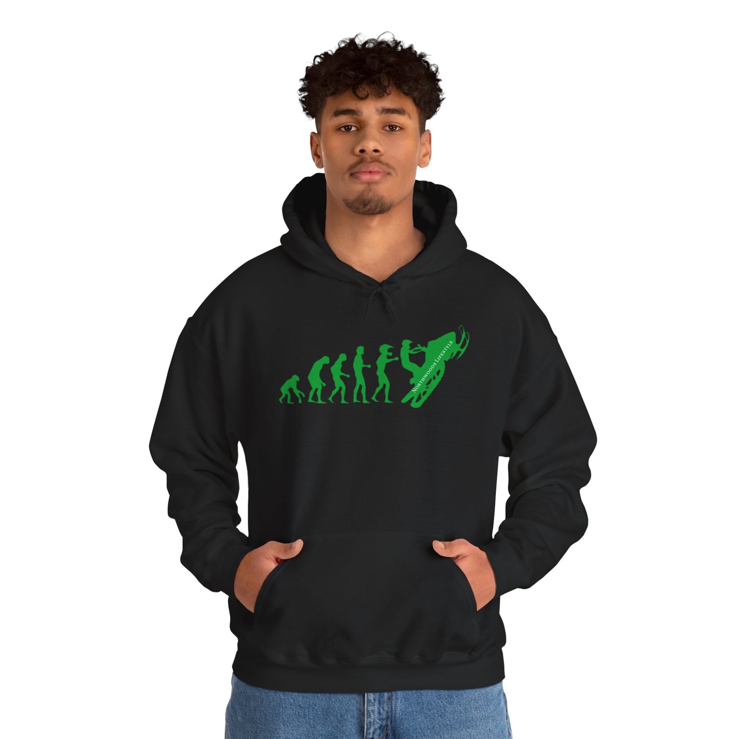 Snowmobiler Evolution Hoodie