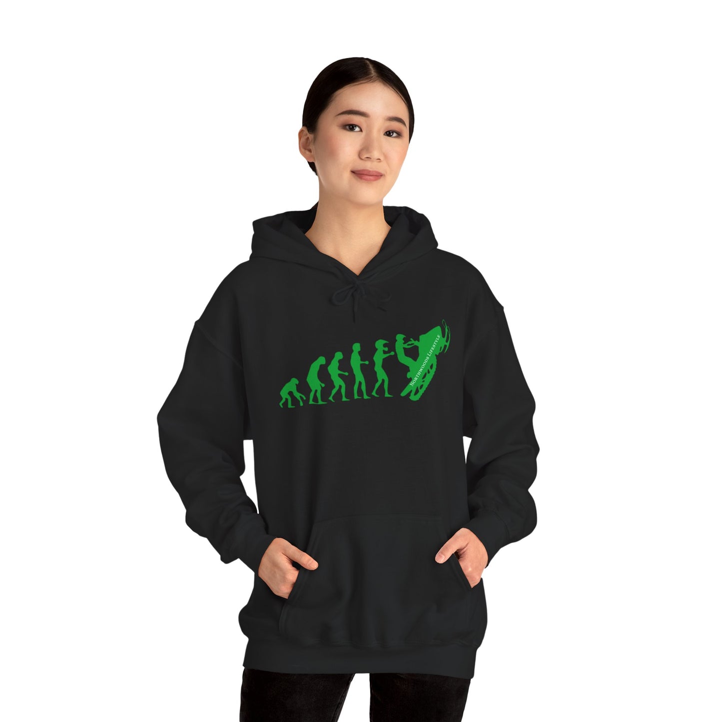 Snowmobiler Evolution Hoodie